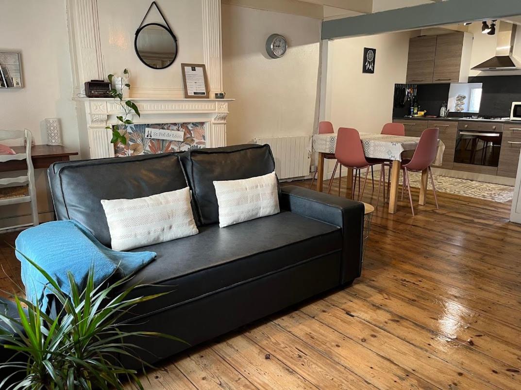 Duplex Au Lin Apartment Saint-Pol-de-Léon Екстериор снимка