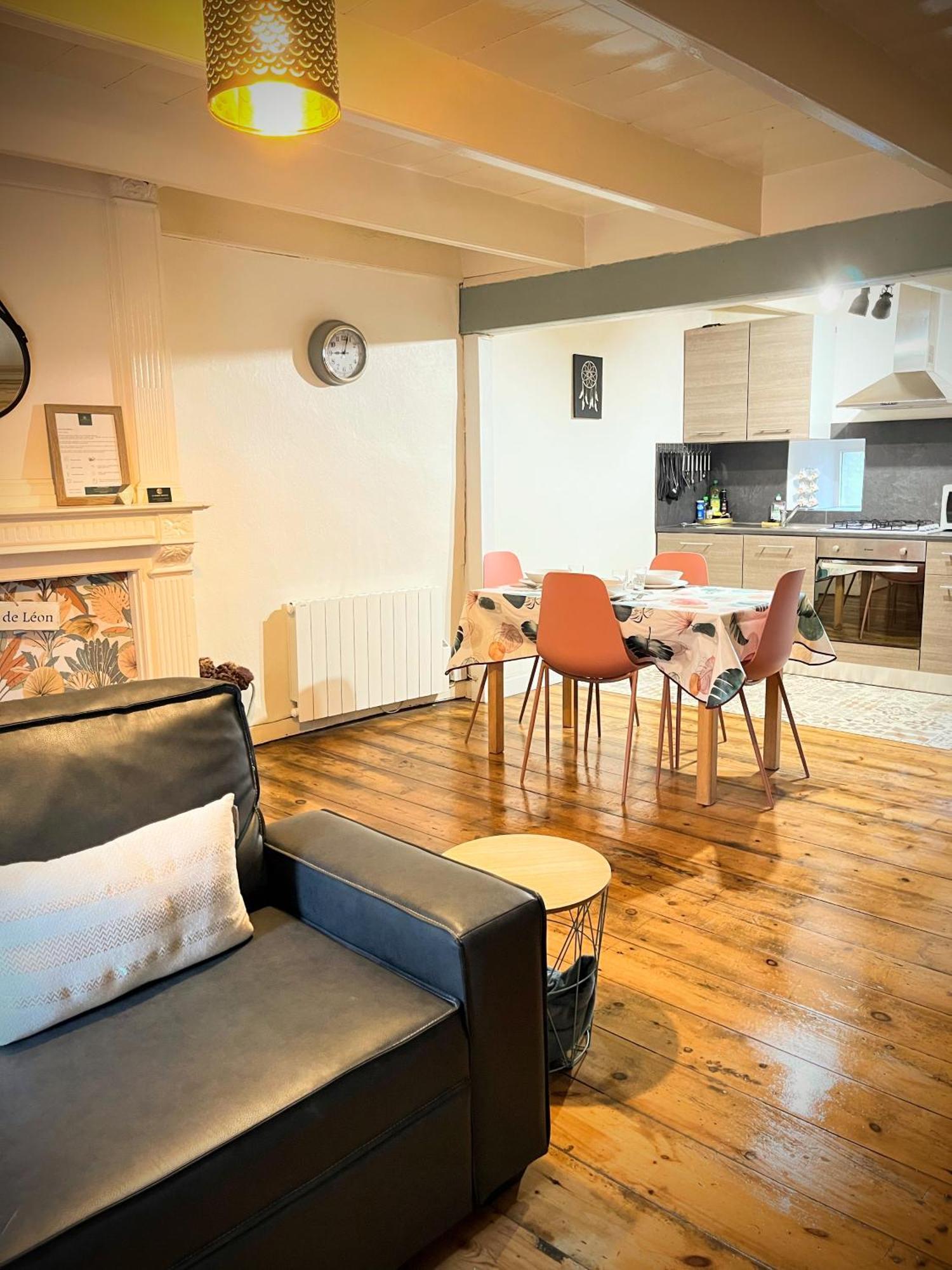 Duplex Au Lin Apartment Saint-Pol-de-Léon Екстериор снимка